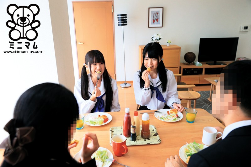 ママは知らない…思春期の娘とパパの歪んだ愛の日常。なごみとしおり 仲良し姉妹編 1フサ1無毛 - サンプル画像 - 1