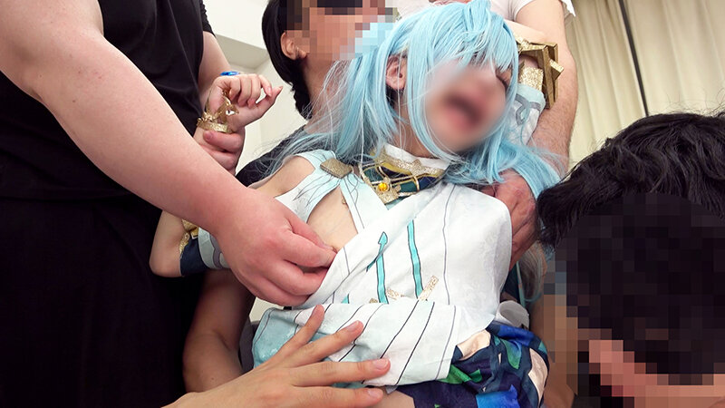 孕ませ特化【中出しザーメン15発】極スレンダー140cm台ミニマム天使レイヤー【メンタル崩壊公衆便所SEX教育】大嫌いなキモオジ集団の極太膣射で【妊娠屈服ドMトランス絶頂】壮絶7P大乱交2本立てSP - サンプル画像 - 7