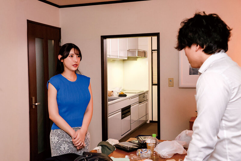 嫁の母親 バカ嫁が浮気して出てったので嫁の母親を呼びつけて抗議したら…「娘がごめんなさい…戻るまで家のこと私が代わりにしますから…」なんて言うもんで嫁の代わりに色々やらせた件 森沢かな - サンプル画像 - 1