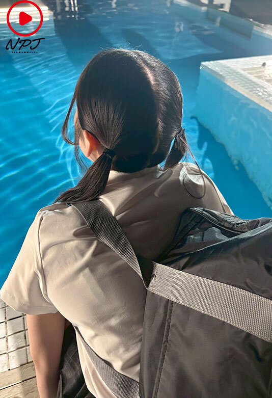 アオハル深夜のプールに忍び込みこっそりびしょ濡れイチャラブ絡みざかりなJ●SEX - サンプル画像 - 4