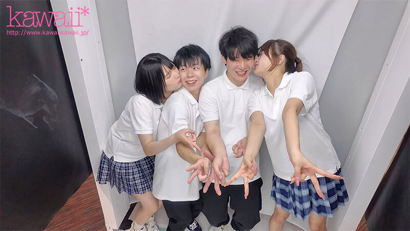 おま○こハーレム修学旅行！やっと彼女ができた弱者男子の僕らのセックス練習台になって寝取ってきた一軍スケベ女子 超人気女優北岡果林・虹村ゆみ初共演！！ザコ男友達の彼女できた記念にセックスで祝福！ - サンプル画像 - 3