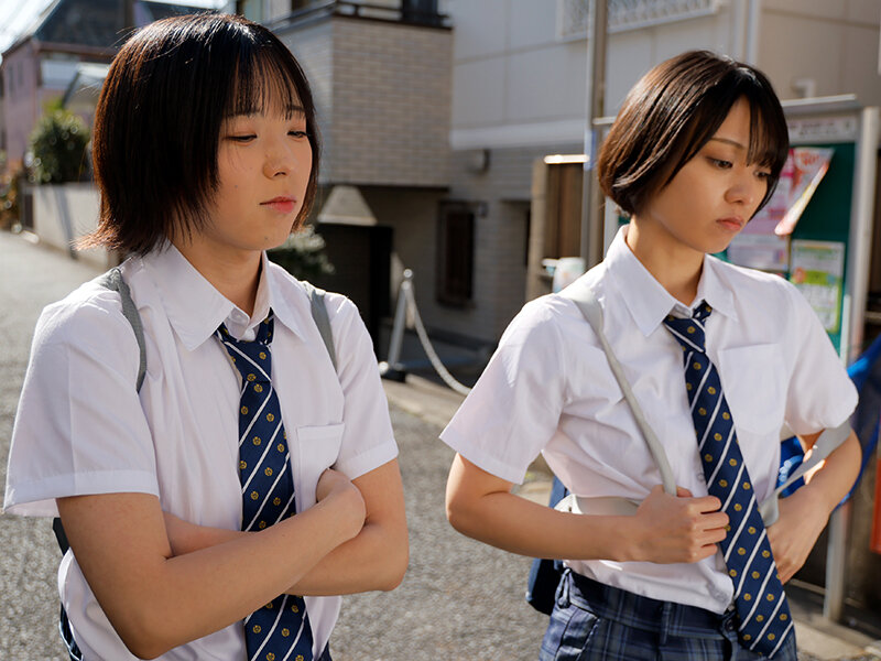 男子校の親友は実は女子！？ ニューハーフつるぺたボーイッシュレズビアン 近藤ムム/もなみ鈴 - サンプル画像 - 1