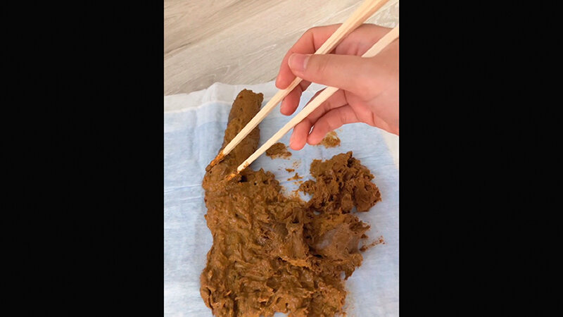出勤前の自宅極太健康便 - サンプル画像 - 18