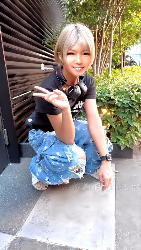 黒ギャルは男の娘 - サンプル画像 - 1