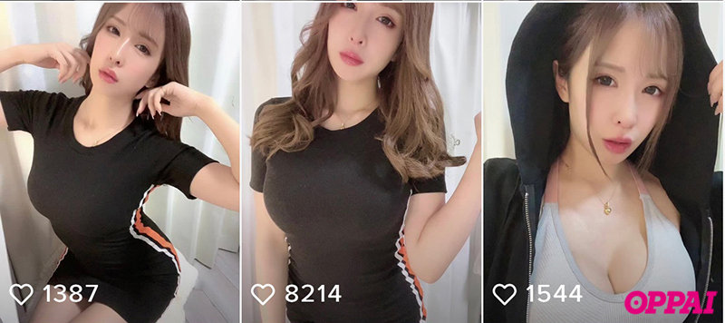 ショートムービーアプリのフォロワー8万人超えのキャバクラ嬢！Gcupの巨乳インフルエンサーAVデビューでさんさーん！にーにー！いちいちー！ポンッ！ 東あかり - サンプル画像 - 4