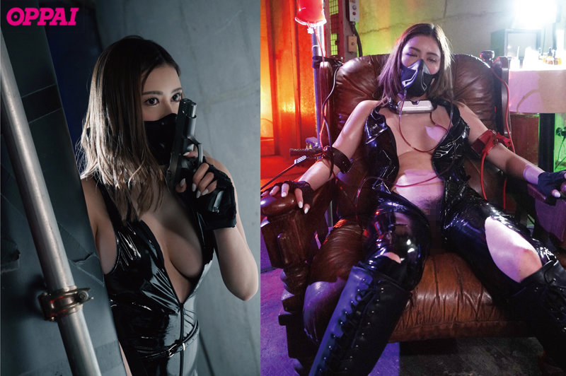 「イッてないってば…ッ！」強がるクセに痙攣失禁しちゃって絶対何度もイッてる巨乳捜査官を尋問追撃ピストン 蜜美杏 - サンプル画像 - 1