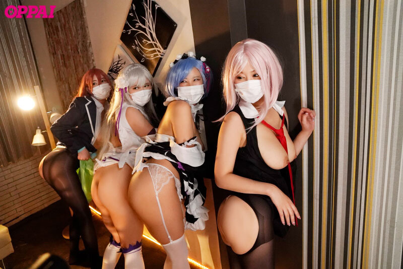 ワケあり爆乳コスプレイヤーたちとイベント終わりセクハラ中出しオフ会 - サンプル画像 - 4
