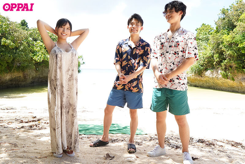 三線持って東京から沖縄に帰郷！Hcup巨乳の島人AVデビュー3周年でうちなー凱旋やりぶさー！ 楪カレン - サンプル画像 - 3