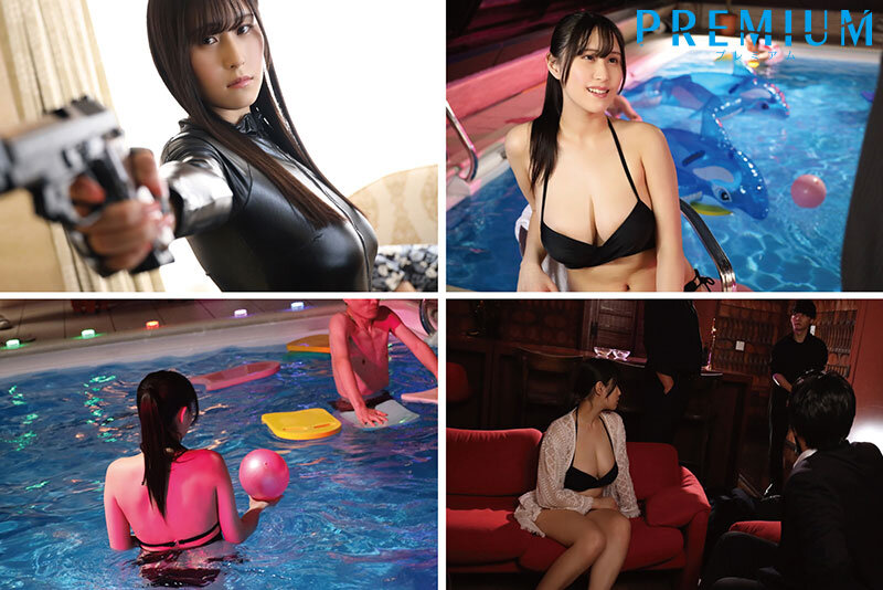 囮捜査官ヒビキ-ナイトプール潜入中出し編- 雨宮ひびき - サンプル画像 - 1