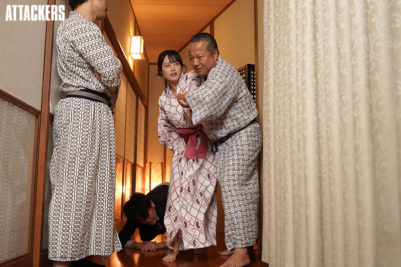 串刺し輪●NTR 同期入社の彼女が出張先の旅館でまわされていた話。 神木彩 - サンプル画像 - 7