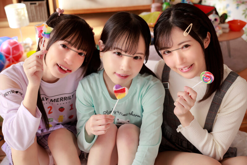 【純粋な狂気！？】某所にある好奇心旺盛な美少女3人組の住む団地で事件発生！？大人のカラダに興味津々な彼女たちが無邪気にチ●ポをイジメ抜く！！小さなおクチとツルペタま●こでの小悪魔的な集団逆レ●プを徹底SCOOP！！ - サンプル画像 - 16