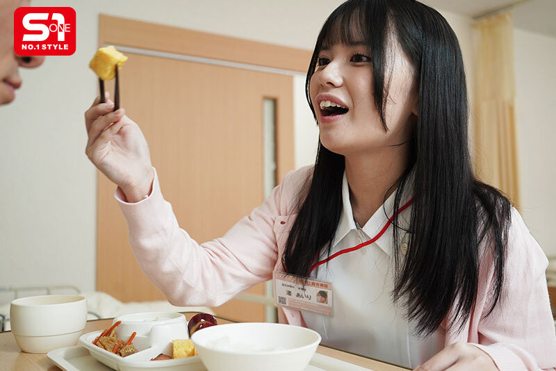 絶対長女！オチ○ポ過剰お世話ナース入院中、全身清拭からまさかの密着血行マッサージ！遂にはお口、マ○コで粘膜接触ザーメン処理まで！ 渚あいり - サンプル画像 - 2