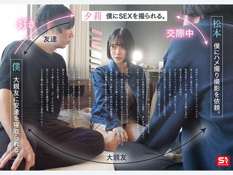 大好きだったあの娘が親友と付き合い、親友からハメ撮り撮影係を頼まれたウツな僕。 でも…人生で一番ギンギンです。 安達夕莉 - サンプル画像 - 10
