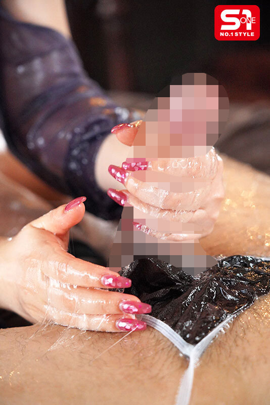 勃起回復＆連続射精＆快感倍増！超新感覚トロットロ極液専門Jカップ密着メンズサロン 五条恋 - サンプル画像 - 2