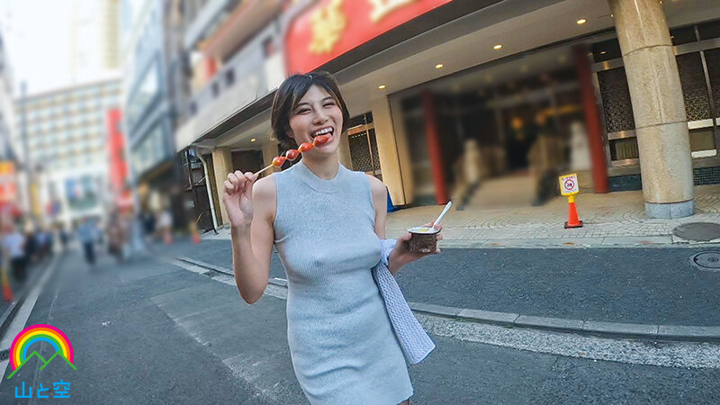 ノーブラ乳首ぽっち露出デート 九十九メイ - サンプル画像 - 3