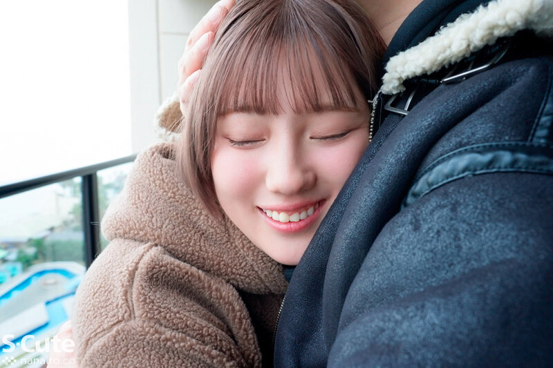 休日に彼女と。びしょ濡れ彼女と種付け温泉旅行 小鈴みかん - サンプル画像 - 5