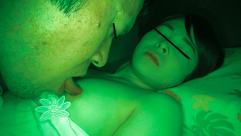 毎晩わたしに悪戯しにくるおじさんへ…これで最後にしてください。パイパン少●睡眠孕ませレ●プ - サンプル画像 - 17