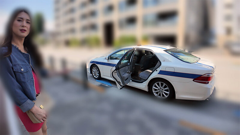 僕とおちんちんのついている彼女の一日、タクシーデート3 姫野じゅり - サンプル画像 - 1