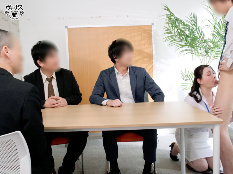 初出勤10分で人妻OLが中出しされる性欲の猛者たちが働く快楽至上主義オフィス 城ヶ崎百瀬 - サンプル画像 - 8