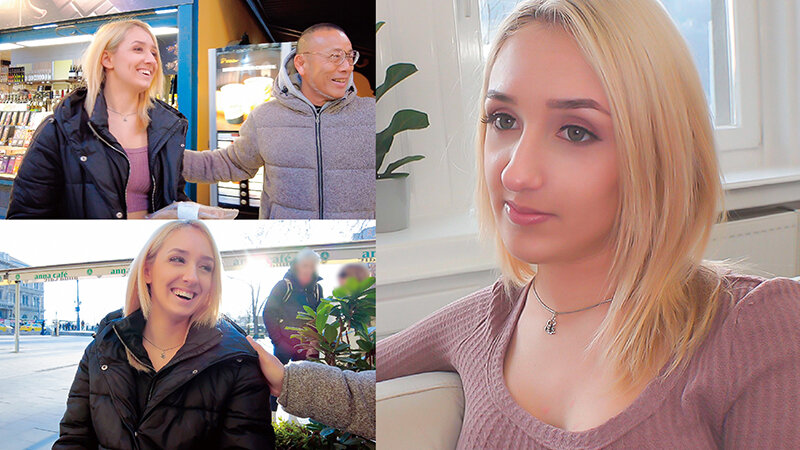 世界共通のBody Language ナンパでゲットしたキュートな金髪美女がノリノリ腰振り中出しAV出演 - サンプル画像 - 2