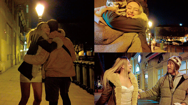 世界共通のBody Language Barでゲットした酔ってノリノリ金髪美女を乱交中出しAV出演 - サンプル画像 - 2