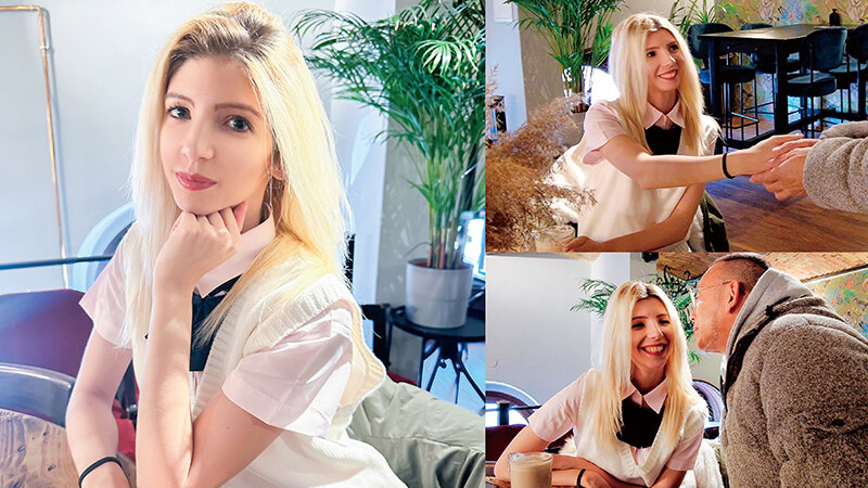 世界共通のBody Language 出会い系アプリでゲットした金髪美少女を孕ませる程の快楽乱交連続中出しSEX - サンプル画像 - 1