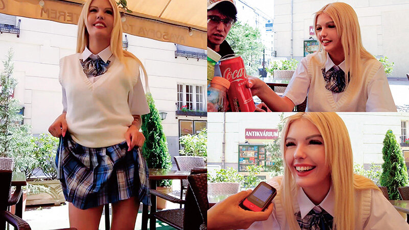 世界共通のBody Language 日本好きのキュートな美少女が制服コスでAV出演！生ハメザーメンまみれでする最高に気持ちのいい中出し乱交SEXで快楽に狂う！ - サンプル画像 - 1