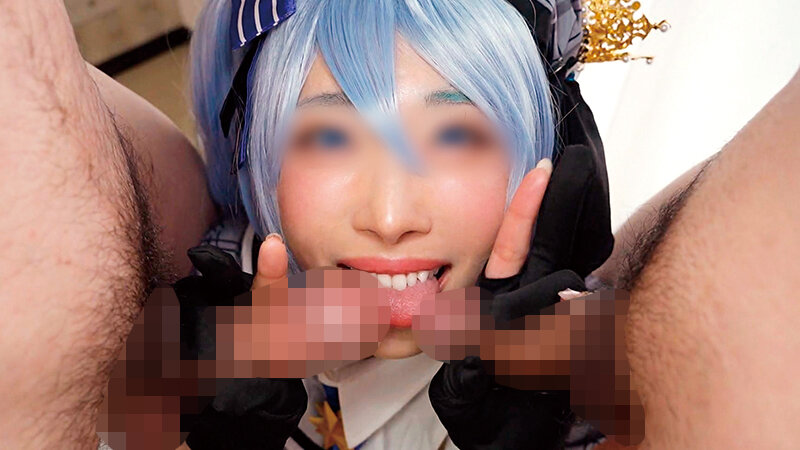 コスさぽ。ヲタオヂ中出しブッカケ乱交パイパンGcup天然オナホレイヤーyuikaをねちねちコスハメでアへ顔！オホ声！イキ潮噴射！ゴム無しピストン1000連発！ - サンプル画像 - 9