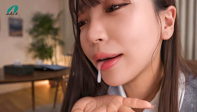 蒸れ蒸れパンティストッキングを履いた巨尻OLに興奮して連続射精 小那海あや - サンプル画像 - 5