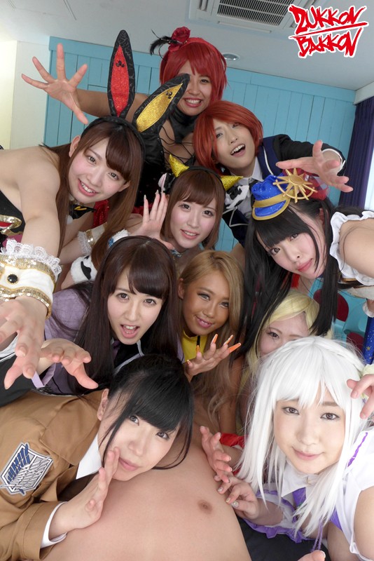 【VR】コスプレイヤー全員中出しハーレムVR - サンプル画像 - 6