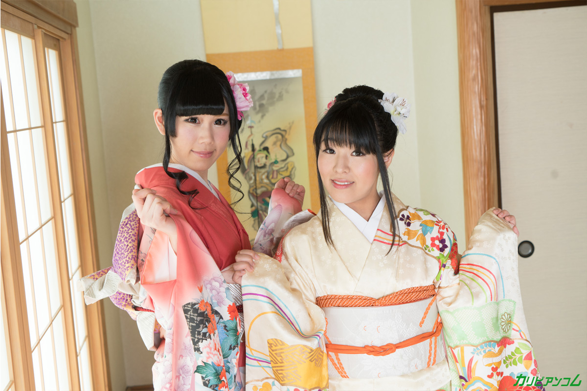 新春振袖美女の4色まぐわいゲーム！ 〜淫汁まみれ乱交パーティー〜 - サンプル画像 - 5
